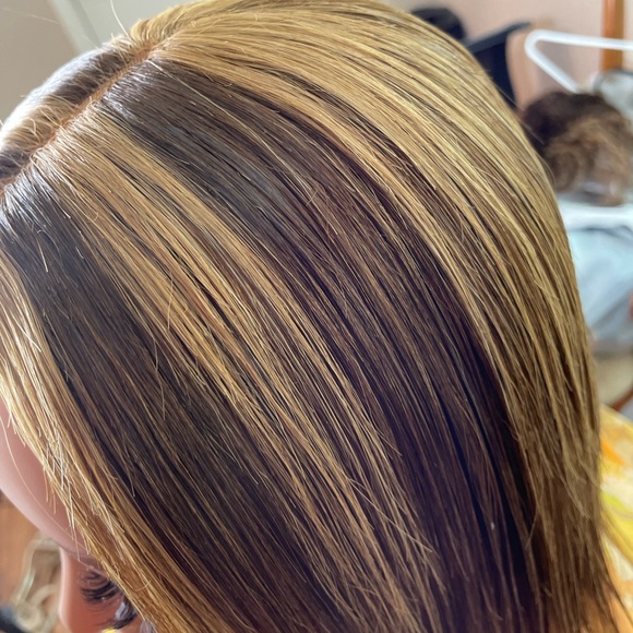 100 percent human hair 10-inch wig - Picture 2 of 10